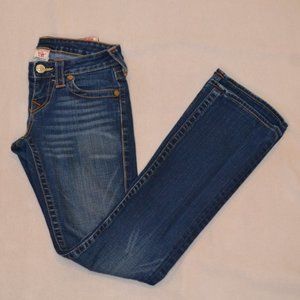 2X HP✨True Religion Bootcut Becky Jeans Size 25